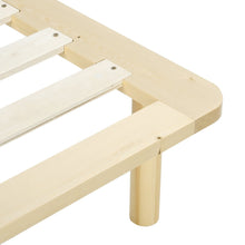Load image into Gallery viewer, Ohio Queen Wooden Bed Base - Natural