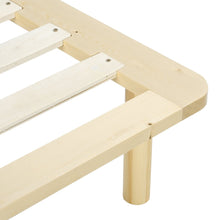Load image into Gallery viewer, Ohio King Wooden Bed Base - Natural