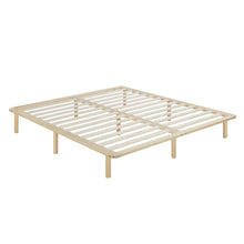 Load image into Gallery viewer, Ohio Super King Wooden Bed Base - Natural