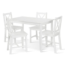 Load image into Gallery viewer, Chloe 5 Piece Dining Set - White