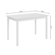 Load image into Gallery viewer, Chloe 5 Piece Dining Set - White