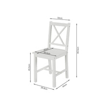 Load image into Gallery viewer, Chloe 5 Piece Dining Set - White