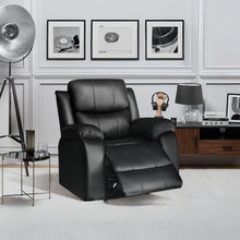 Load image into Gallery viewer, Wilson Manual Recliner Chair - Black
