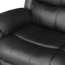 Load image into Gallery viewer, Wilson Manual 3 Seater Recliner Sofa - Black