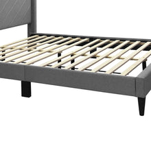 Load image into Gallery viewer, Bassie Double Bed Frame - Light Grey