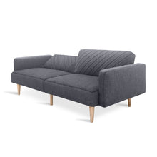 Load image into Gallery viewer, Cordova 3 Seater Sofa Bed - Dark Grey