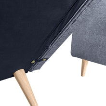 Load image into Gallery viewer, Cordova 3 Seater Sofa Bed - Dark Grey