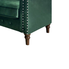 Load image into Gallery viewer, Chesley Velvet Occasional Chair - Green