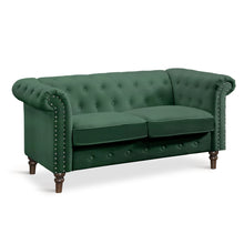 Load image into Gallery viewer, Chesley Velvet 2 Seater Sofa - Green