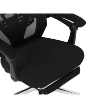 Load image into Gallery viewer, Melissa Office Chair with Footrest - Black