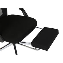 Load image into Gallery viewer, Melissa Office Chair with Footrest - Black