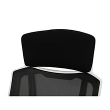 Load image into Gallery viewer, Melissa Office Chair with Footrest - Black + White