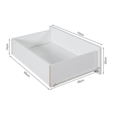 Load image into Gallery viewer, Bram Low Boy 8 Drawer Chest Dresser - White