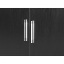 Load image into Gallery viewer, Bram 2 Door Wardrobe with 2 Drawers - Black