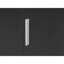 Load image into Gallery viewer, Bram 3 Door Wardrobe Cabinet - Black
