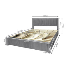 Load image into Gallery viewer, Super King Fabric Bed Frame