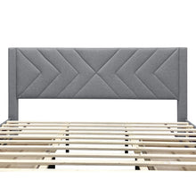 Load image into Gallery viewer, Haydon Super King Fabric Bed Frame with 4 Drawers - Light Grey