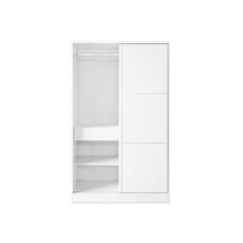 Load image into Gallery viewer, Tonto 120cm Wardrobe With Sliding Doors - White