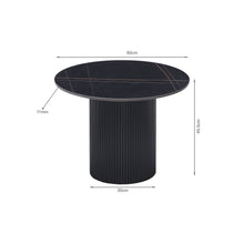 Load image into Gallery viewer, Dylan Ceramic Top Coffee Table 60cm - Black