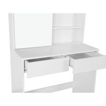 Load image into Gallery viewer, Crocus Dressing Table with Drawers Set 2pcs - White