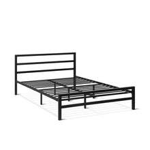 Load image into Gallery viewer, Dowe Double Metal Bed Frame - Black