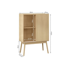 Load image into Gallery viewer, Shawnee 2 Door Storage Cabinet - Oak