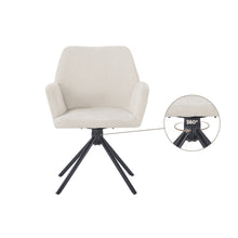 Load image into Gallery viewer, Jett Swivel Dining Chairs - Set of 2 - Off White
