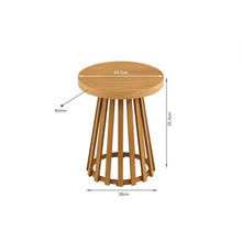 Load image into Gallery viewer, Yardley Round Coffee Table 45cm - Oak