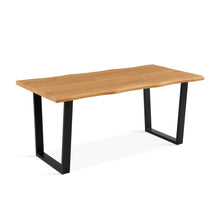 Load image into Gallery viewer, Bryce Dining Table 180 x 90cm - Oak + Black