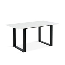 Load image into Gallery viewer, Bridger Matt Ceramic Dining Table 160 x 90cm - White
