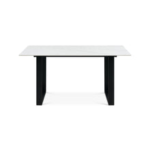 Load image into Gallery viewer, Bridger Matt Ceramic Dining Table 160 x 90cm - White
