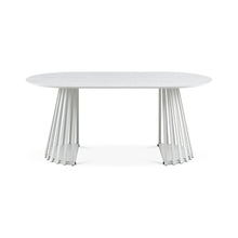 Load image into Gallery viewer, Kieran Oval Dining Table 180 x 90cm - White