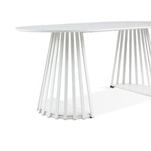 Load image into Gallery viewer, Kieran Oval Dining Table 180 x 90cm - White