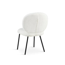 Load image into Gallery viewer, Griffin Boucle Dining Chair - Set of 2 - White