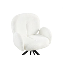Load image into Gallery viewer, Marlowe Swivel Boucle Dining Chair - Set of 2 - White