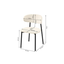 Load image into Gallery viewer, Onyx Fabric Dining Chair - Set of 4 - Beige