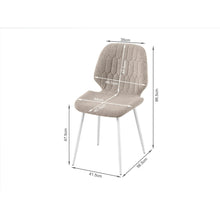 Load image into Gallery viewer, River Fabric Dining Chair - Set of 4 - Grey