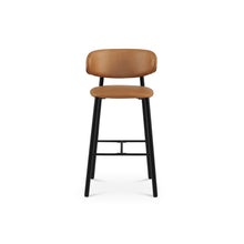 Load image into Gallery viewer, Lark Fabric Bar Stool - Set of 2 - Camel