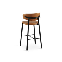 Load image into Gallery viewer, Lark Fabric Bar Stool - Set of 2 - Camel