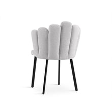Load image into Gallery viewer, Urban Petal-shaped Upholstered Dining Chair - Set of 2 - Light Grey