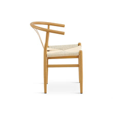 Load image into Gallery viewer, Winter Rope Seat Dining Chair Wishbone Chair Replica - Set of 2 - Natural