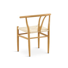 Load image into Gallery viewer, Winter Rope Seat Dining Chair Wishbone Chair Replica - Set of 2 - Natural