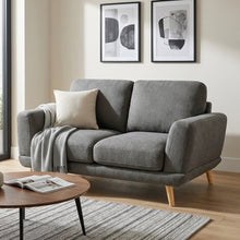 Load image into Gallery viewer, Tova Chenille 2 Seater Sofa - Ash Grey