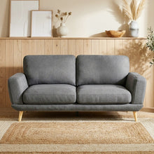 Load image into Gallery viewer, Tova Chenille 3 Seater Sofa - Ash Grey