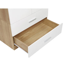 Load image into Gallery viewer, Harris 2 Door Wardrobe with Drawers - Oak + White