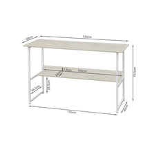 Load image into Gallery viewer, Charley 120cm Computer Desk - White