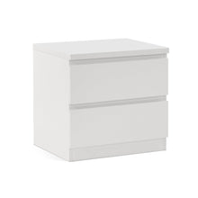 Load image into Gallery viewer, Tongass Wooden Bedside Table - White