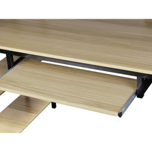 Load image into Gallery viewer, Gayle 120cm Computer Desk with Bookshelf - Black