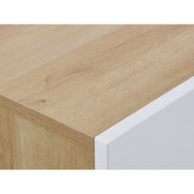 Load image into Gallery viewer, Harris 4 Drawers Tallboy - Oak + White