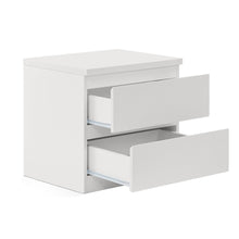 Load image into Gallery viewer, Tongass Wooden Bedside Table - White